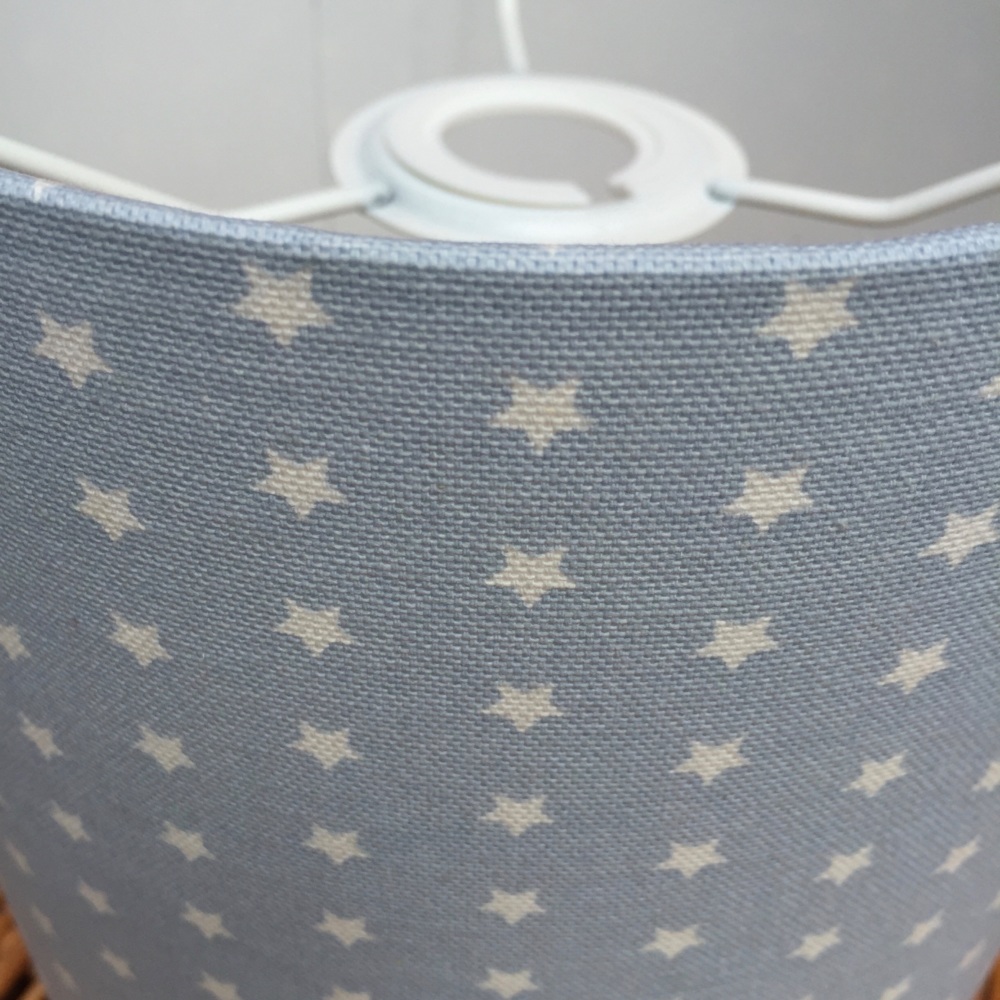 Twinkle Pale Light Baby Blue Star Stars Lampshade 