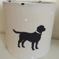 Labrador Dog Lampshade 
