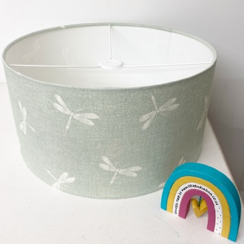 Dragonfly Lampshade - Duckegg 