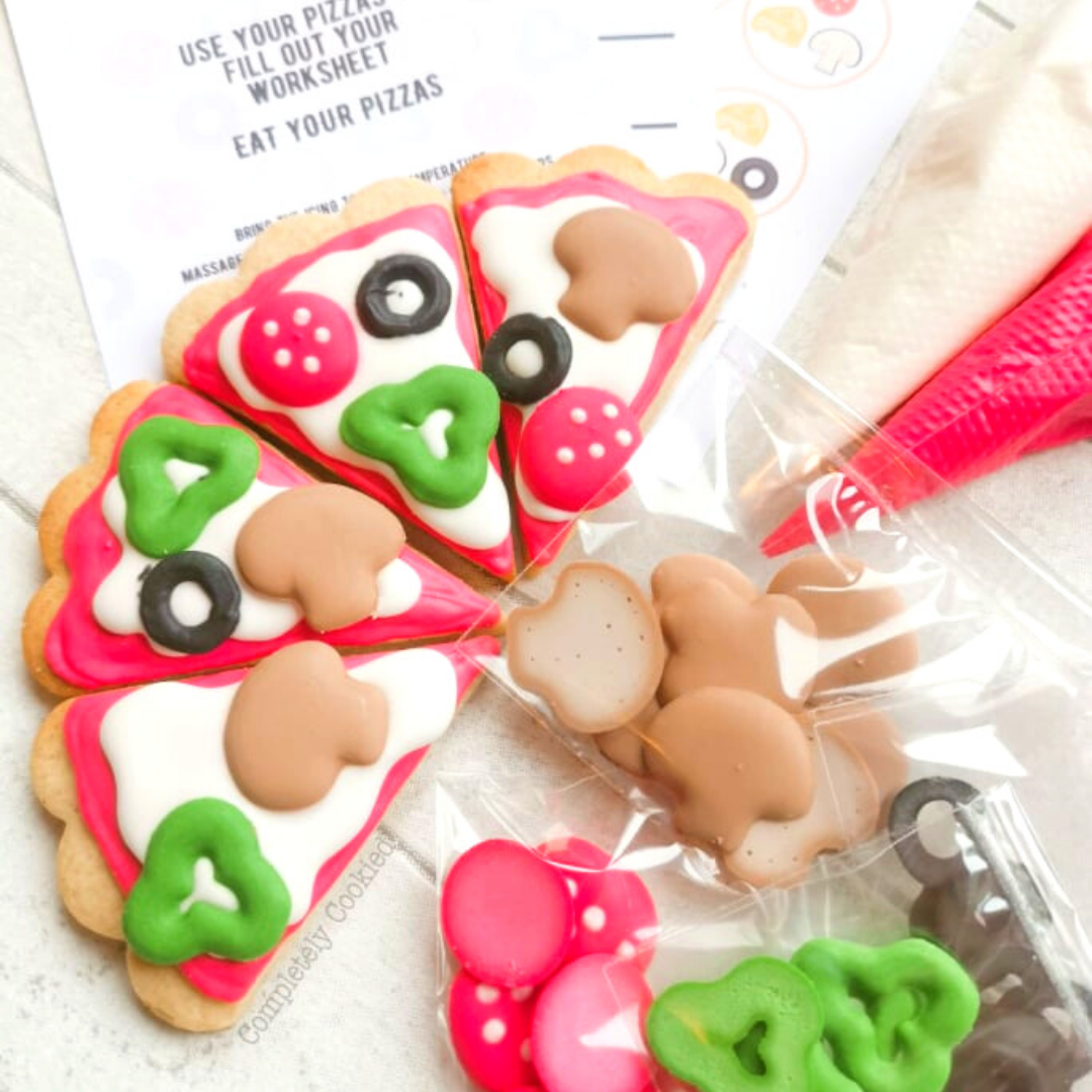 DIY Pizza Cookie Kit