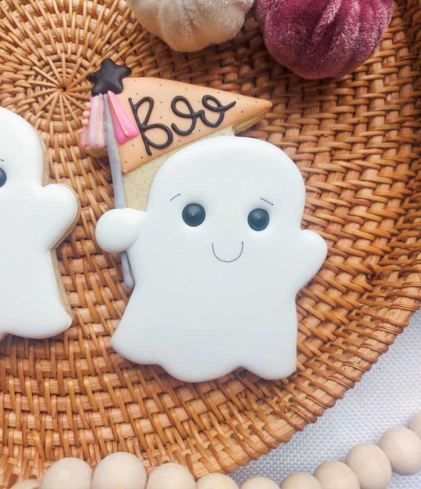 Boo Ghost Single Cookie