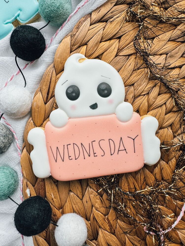 Personalised Ghost Cookie