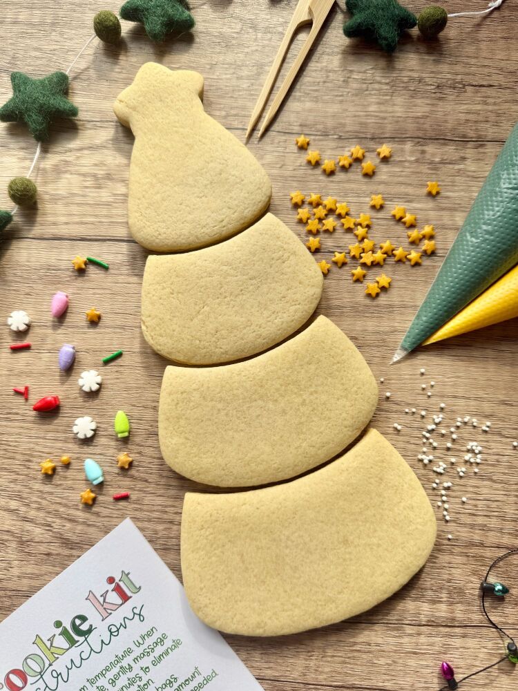 Build Your Own Christmas Tree Cookie Kit