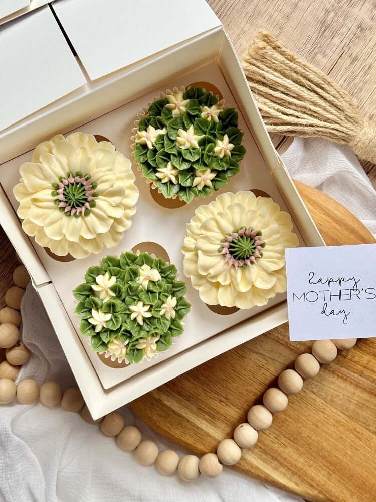 Floral Cupcake box