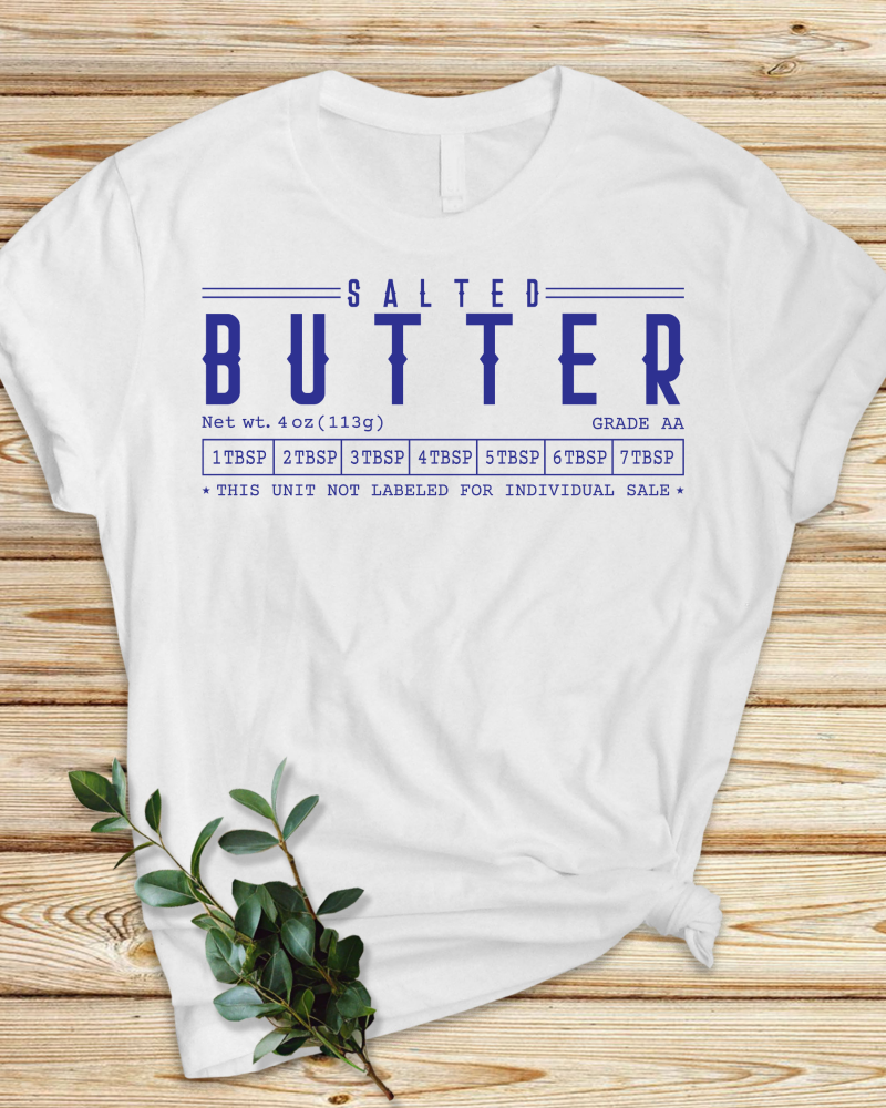 Salted butter T-shirt