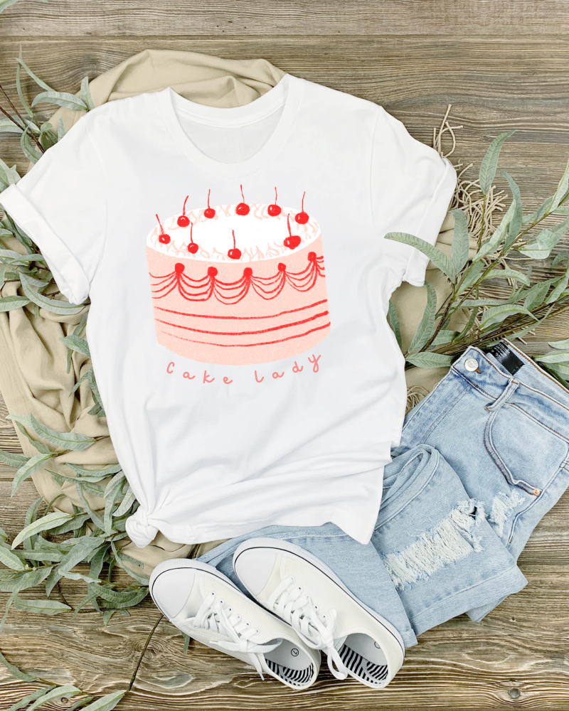 Cake Lady T-shirt