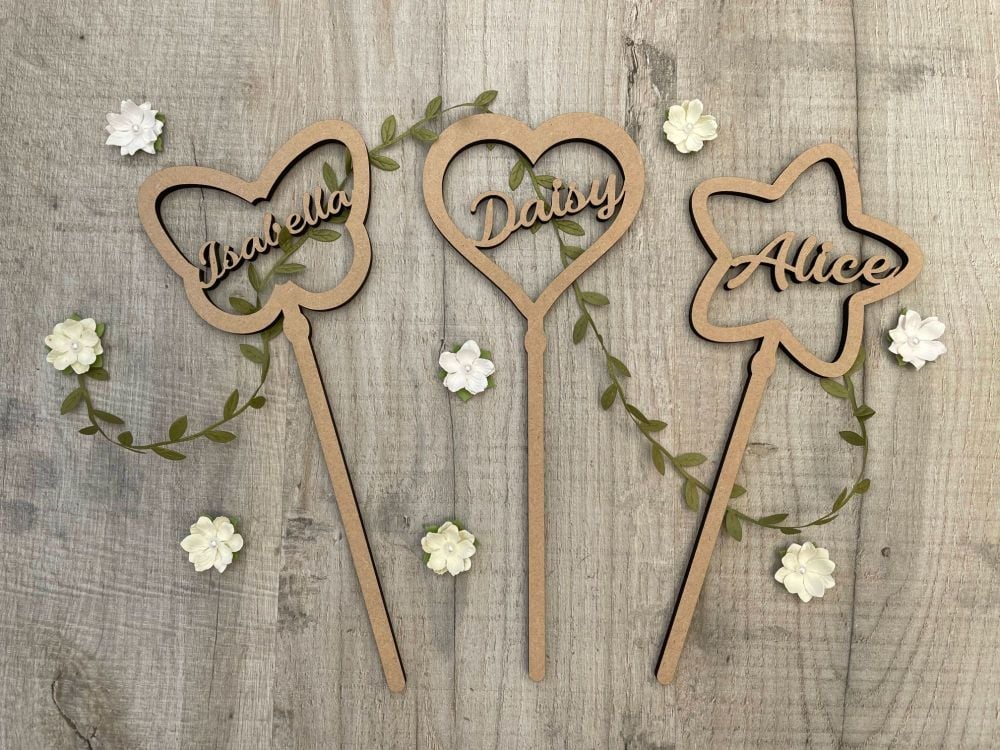 Decorate Yourself Flower Girl Wand