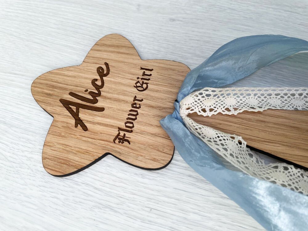 Wooden Bridesmaid Wand