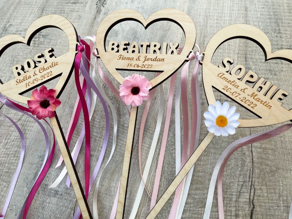 Flower Girl Wands