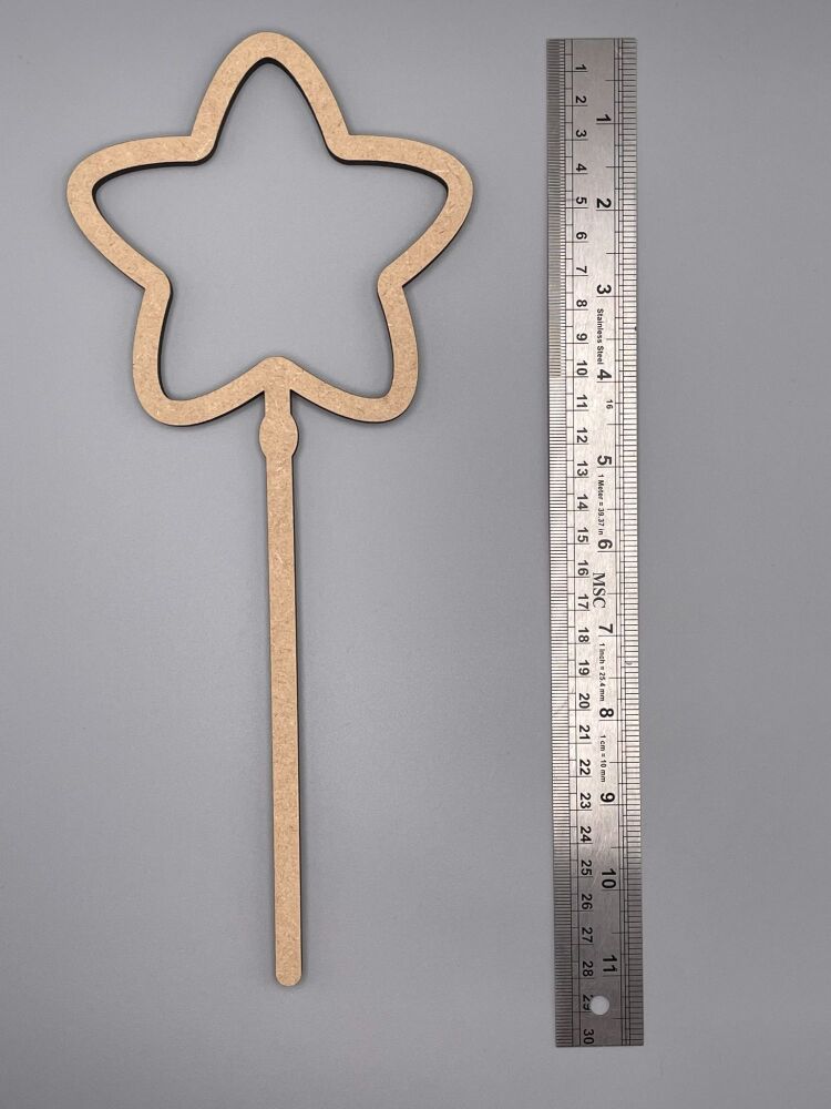 Wooden Star Wand