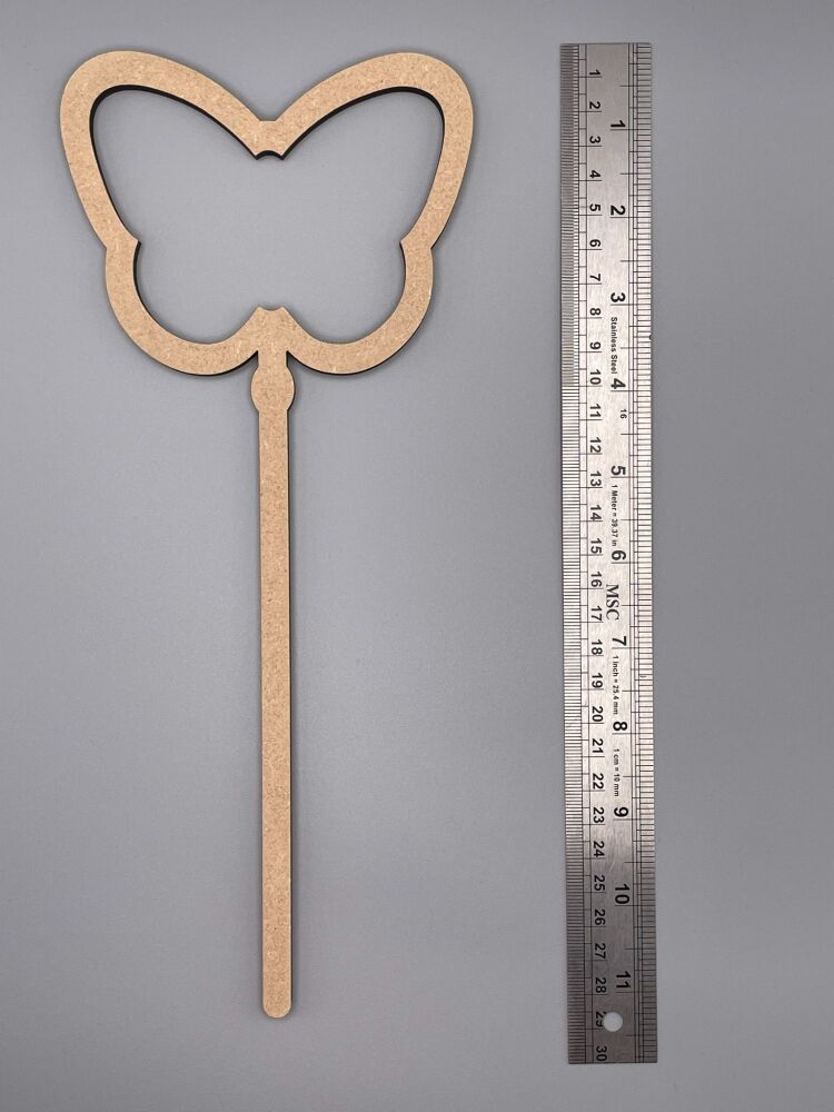 Wooden Butterfly Wand