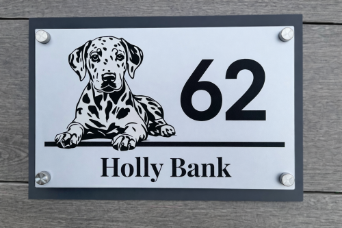 House Sign Dalmation