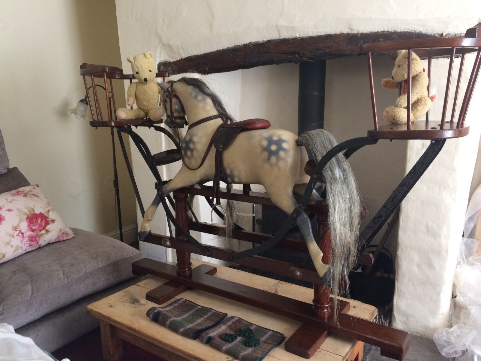 rare lines brothers sportyboy nursery rocking horse for sale 