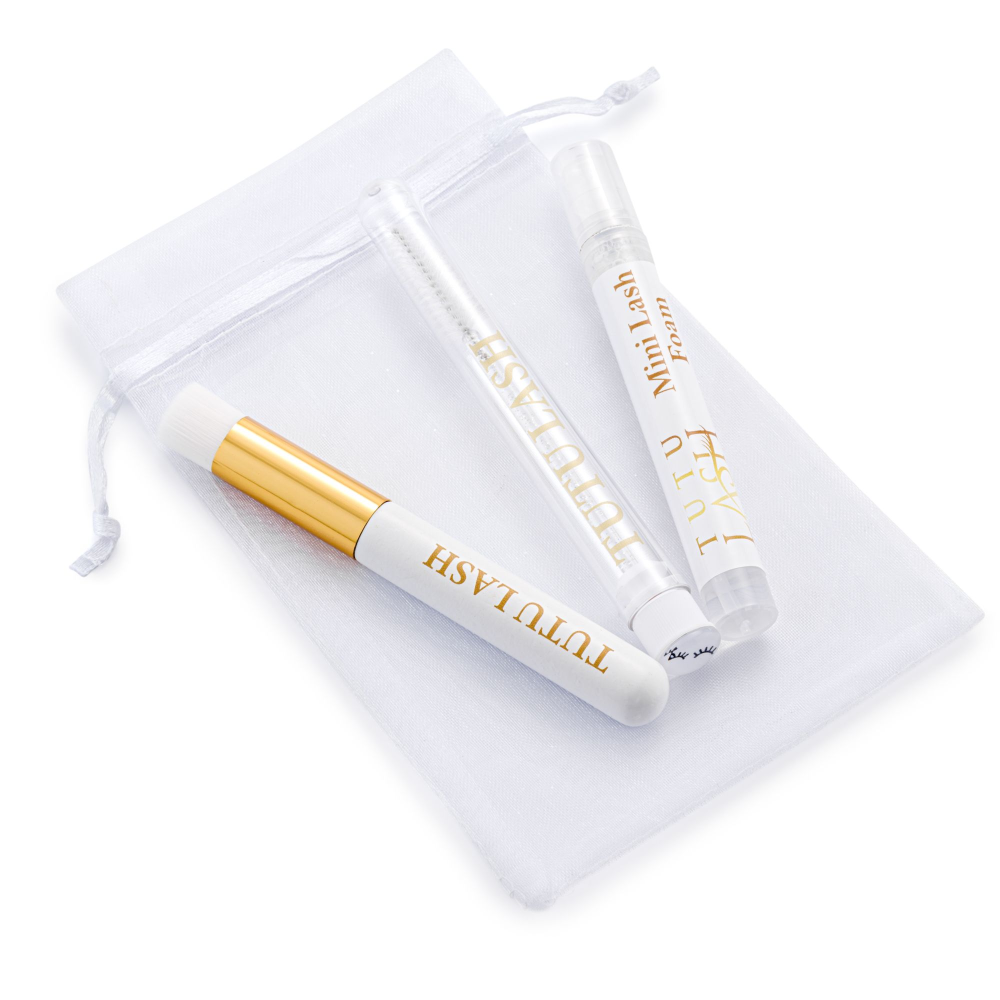 30 x Personalised After-Care Kits for Lash Extensions / Lash Lift / Brows Own Logo Own Brand