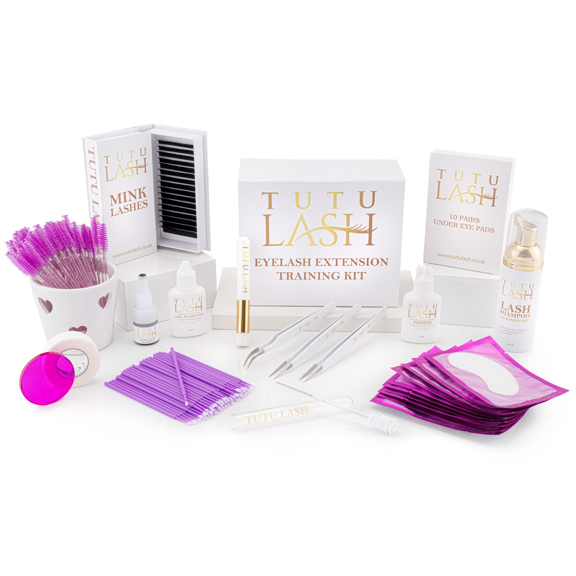 own logo eyelash extension training kits