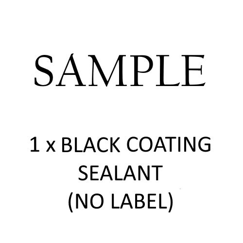 SAMPLE BLACK COATING SEALANT