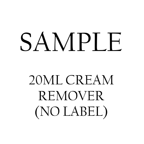 SAMPLE - CREAM REMOVER 20ML