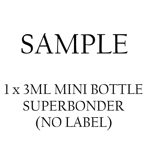 <!-- 000000043-->SAMPLE - 1 x Superbonder Solution 3ML bottle (SAMPLE SIZE 