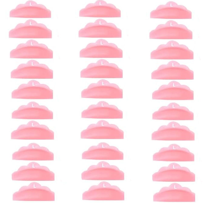 Standard Style Large Pink Lash Lift Shields Great Value Popular Lash Lifting Shields