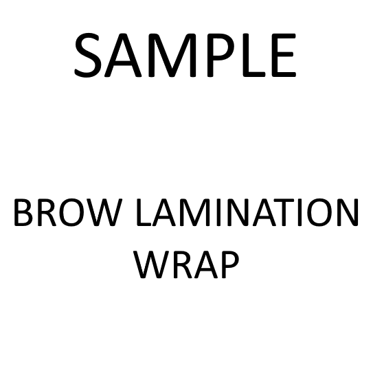 Sample 1 x Brow Lamination Wrap/Film Wholesale Bulk