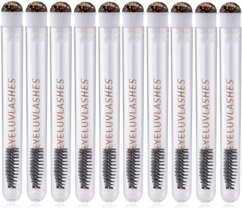 200 x Eyeluvlashes Branded Spoolies Tube and Mascara Brush - NOTE BRANDED AS EYELUVLASHES