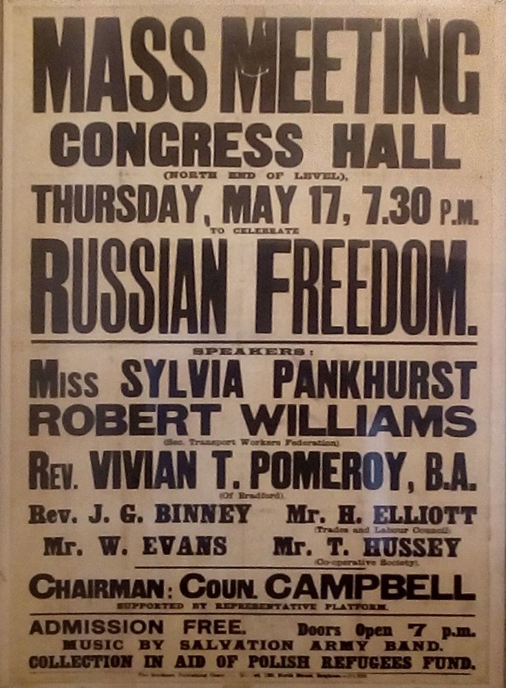Sylvia Pankhurst poster