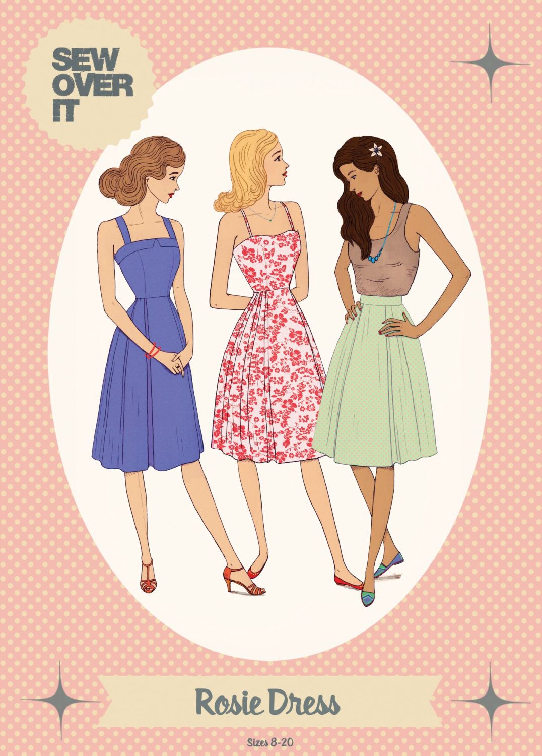 Rosie Dress and Skirt Sewing Pattern