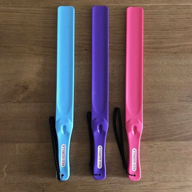 Plastic Stirrer, Pack of 3, Sky Blue, Purple and Pink