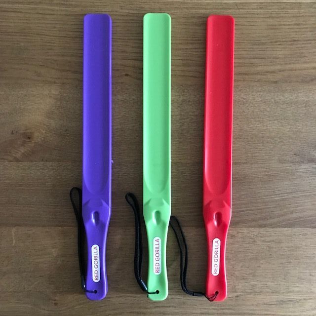 Plastic Stirrer, Pack of 3, Purple, Green and Red