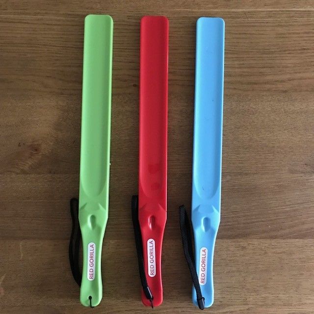 Plastic Stirrer, Pack of 3, Green, Red and Sky Blue