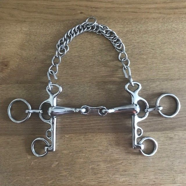 Rugby Pelham, French Link with Curb Chain, 5.0 Inches (12.5cm)