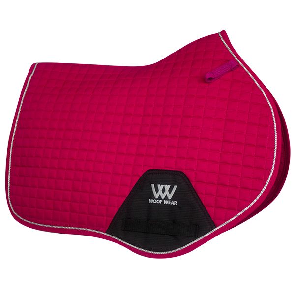 Woof Wear, Saddle Pad, Close Contact, Full Size, Berry