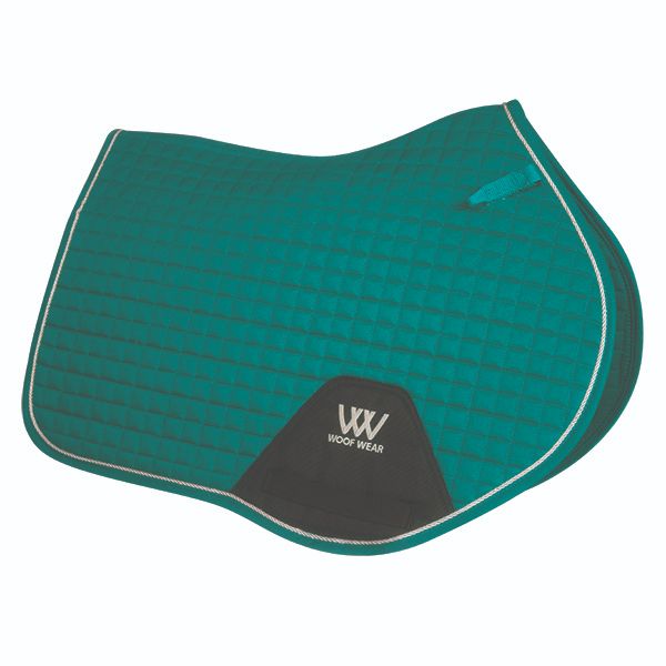 Woof Wear, Saddle Pad, Close Contact, Full Size, Ocean