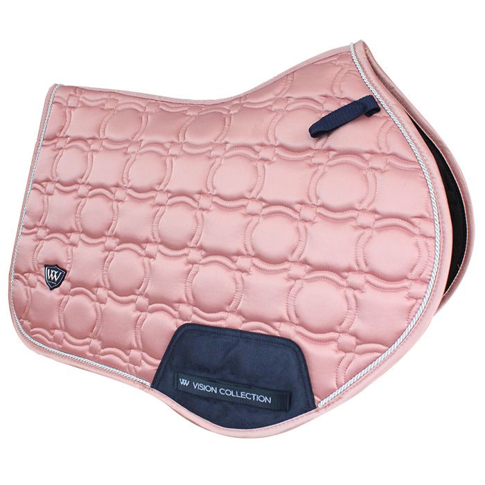 Woof Wear, Saddle Pad - Vision, Close Contact, Full Size, Rose Gold