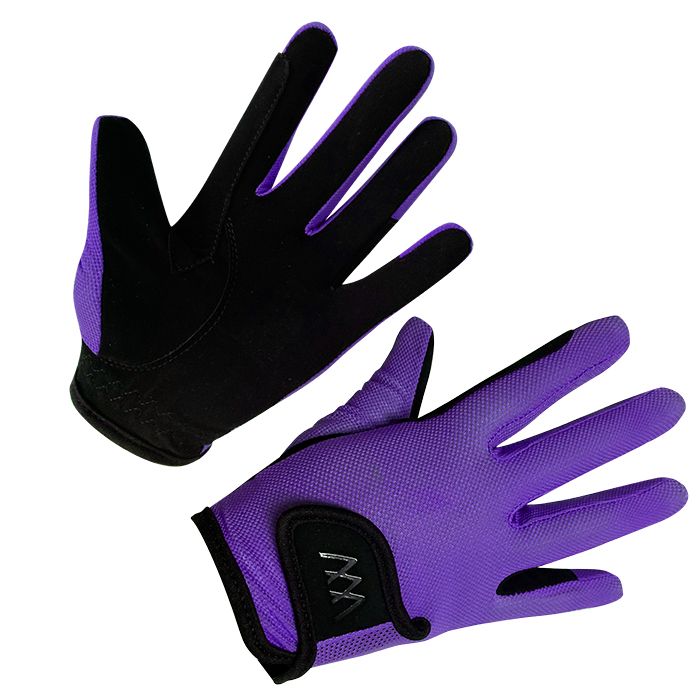 Woof Wear, Young Riders Pro Glove, Large, Ultra Violet