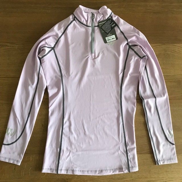Woof Wear, Performance Riding Shirt, Small Adult, Lilac