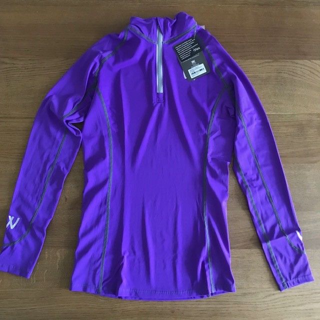 Woof Wear, Performance Riding Shirt, Large Adult, Ultra Violet