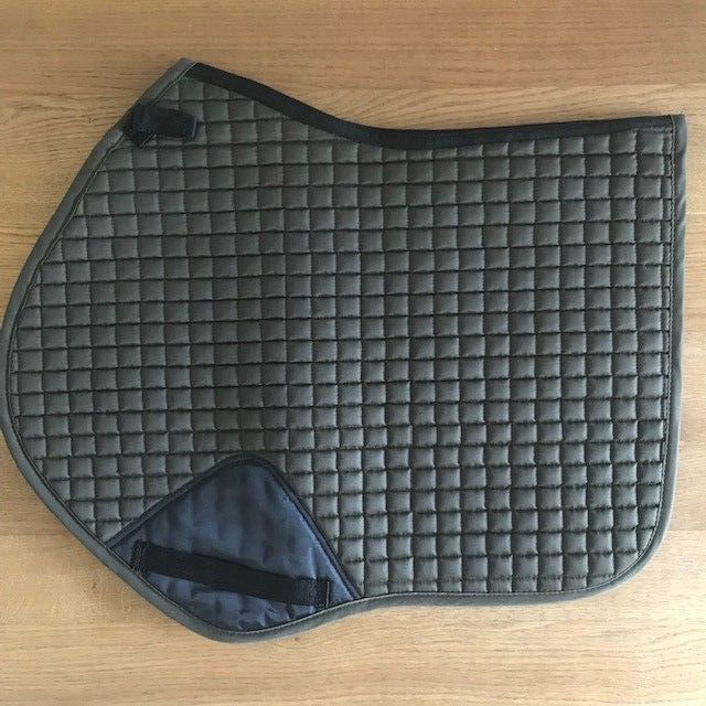 Close Contact Saddle Pad: Olive Green, Full Size