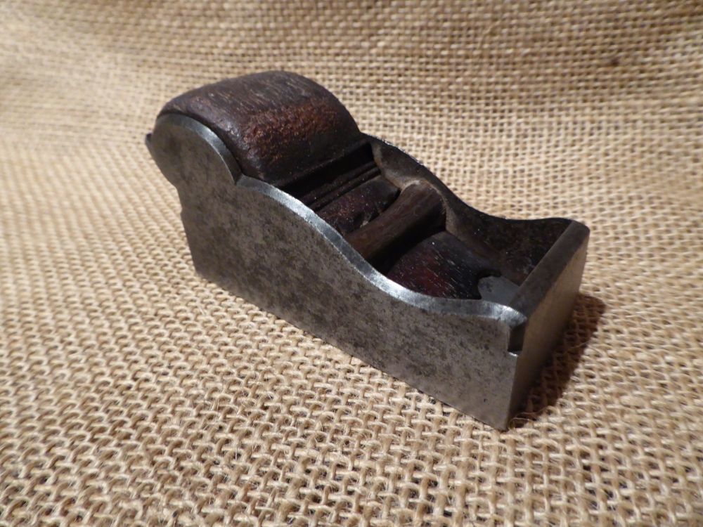3 3/8" Steel Chariot Plane With Moulson Brothers Iron