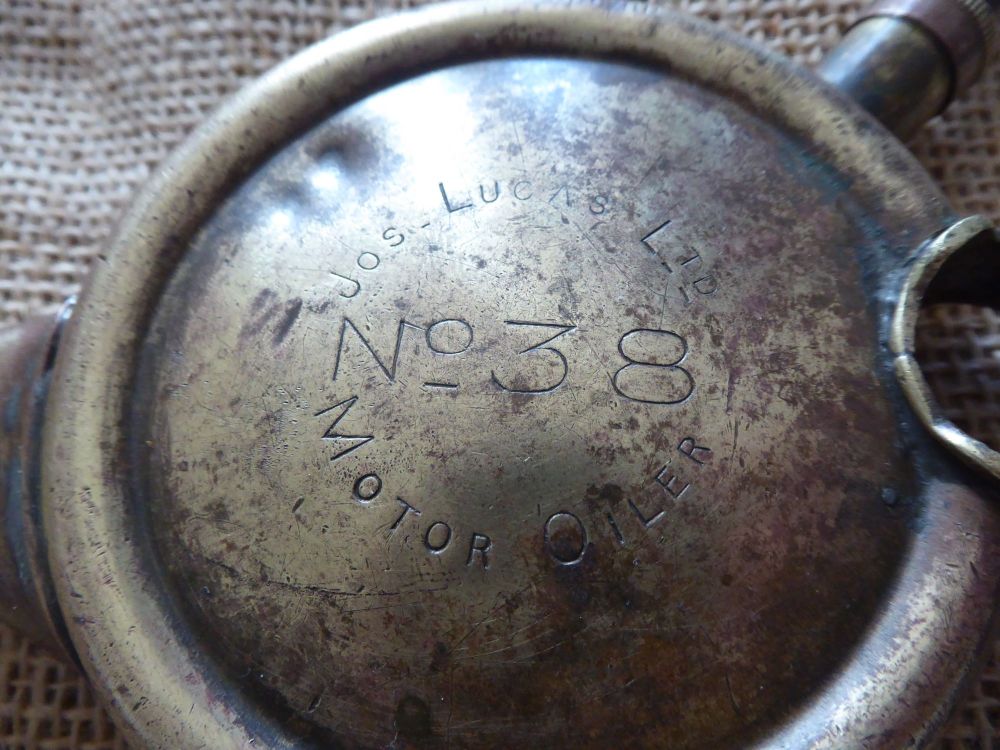 Joseph Lucas Ltd No.38 Motor Oiler - War Department - Broad Arrow Marked