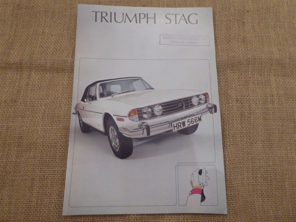 Triumph Stag Brochure - October 1973