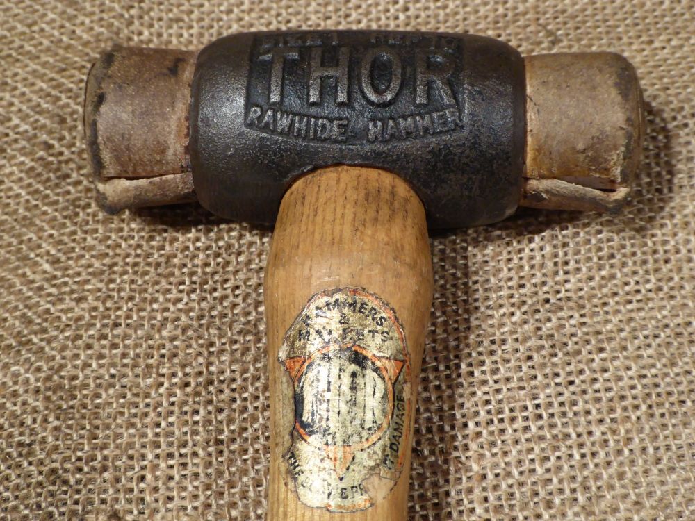 Thor Size 1 Ref 10 Rawhide Hammer