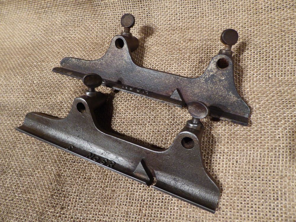 Rare Stanley No.6 R & 6 H (Hollow & Round) Plane Bases For A Stanley 45 Plane