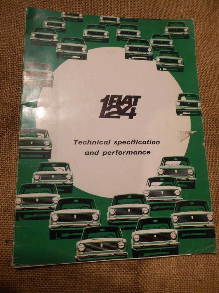 Fiat 124 Technical Specification And Performance 1966