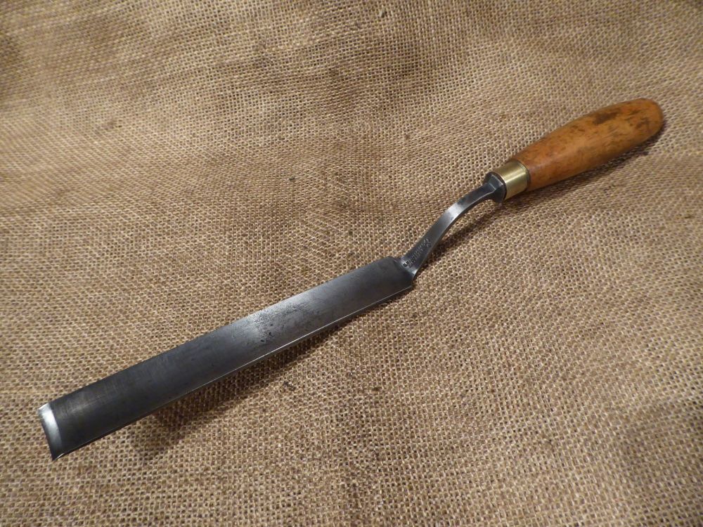 W Marples & Sons 1" Cranked Paring Gouge