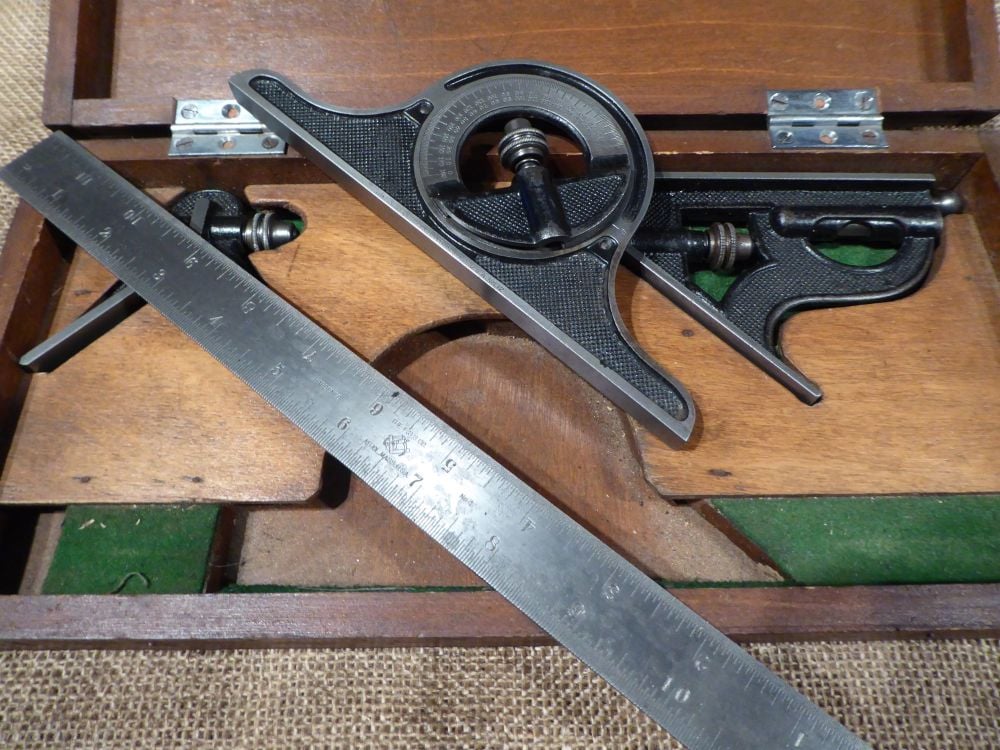 The L S Starrett Co. 12" Combination Square