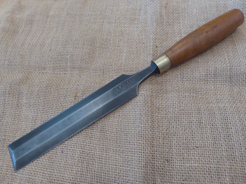 I Sorby 1 1/2" Bevel Edged Paring Chisel - Cast Steel - Sheffield