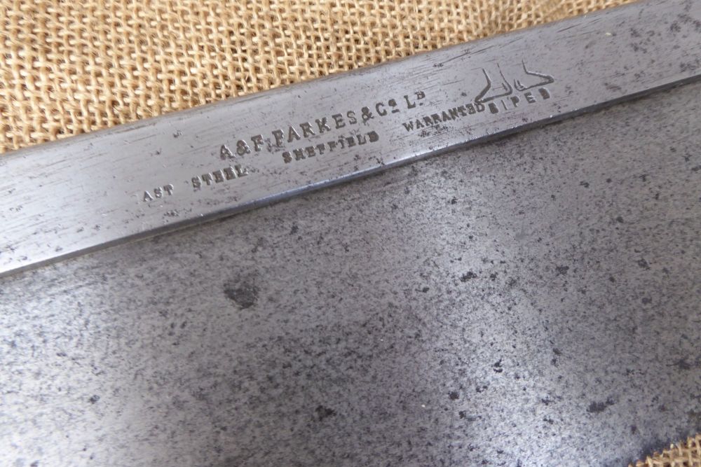 A & F Parkes & Co. Ltd Cast Steel 12" Tenon Saw