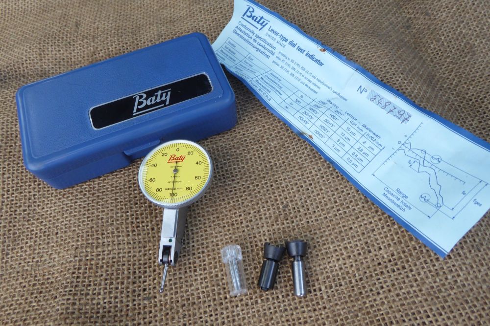 Baty Metric Dial Test Indicator