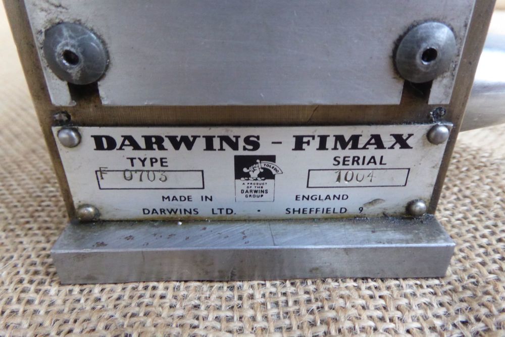 Darwins Fimax Type F 0703 Magnetic Chuck / Table
